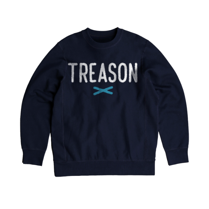 Limited Edition Treason Sweatshirt- Navy