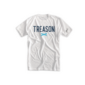 Limited Edition Treason T-Shirt - White/Navy/Light Blue