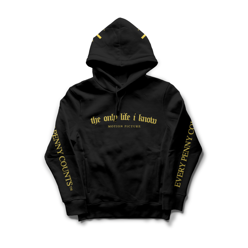 Limited Edition Only Life Hoodie-Black/Yellow