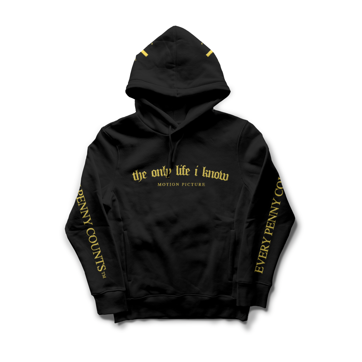 Limited Edition Only Life Hoodie-Black/Yellow