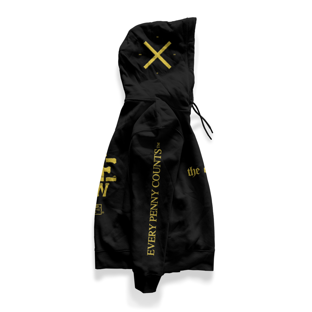 Limited Edition Only Life Hoodie-Black/Yellow
