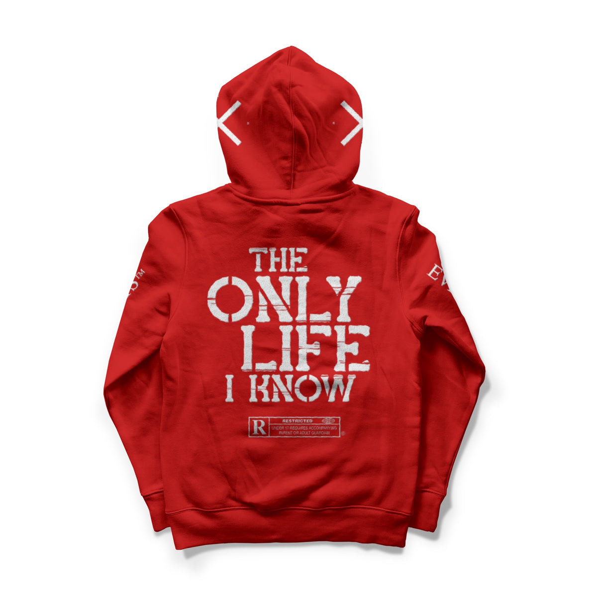 Limited Edition Only Life Hoodie-Red